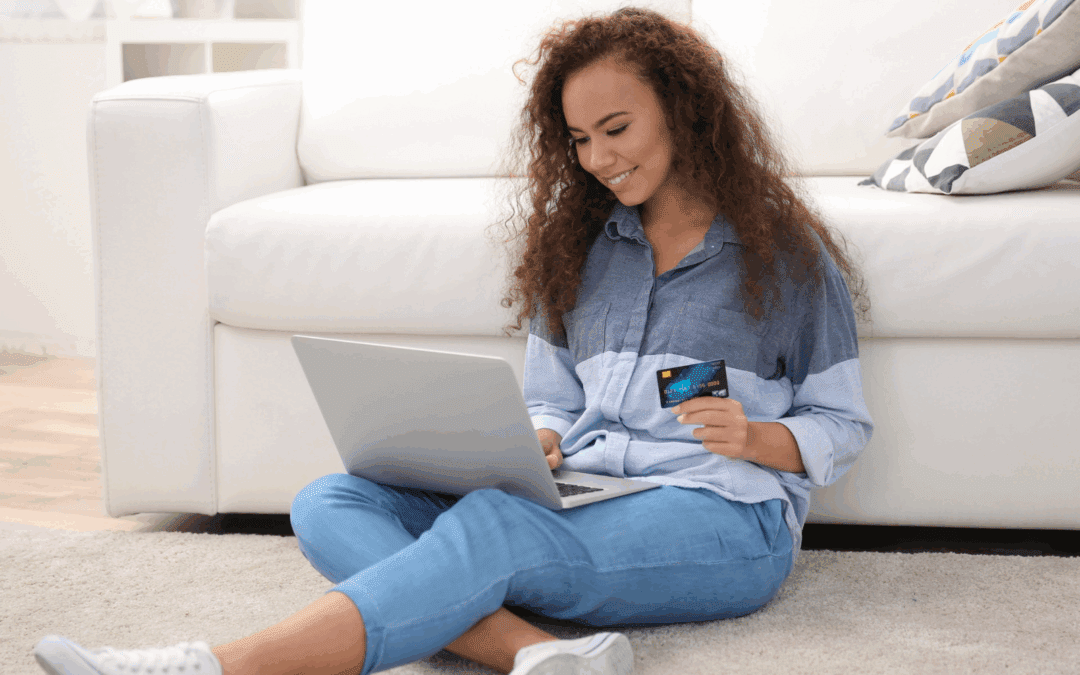 woman looking at abortion pill costs